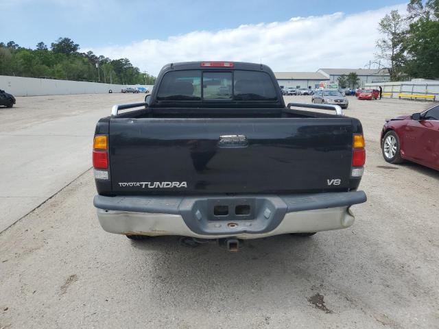 5TBRT3410YS058906 - 2000 TOYOTA TUNDRA ACCESS CAB შავი ფოტო 6