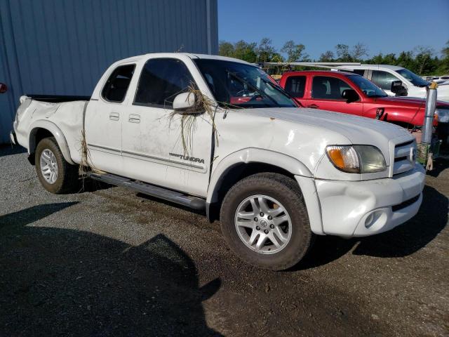 5TBRT38143S390608 - 2003 TOYOTA TUNDRA ACCESS CAB LIMITED WHITE photo 4