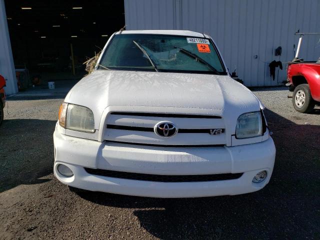 5TBRT38143S390608 - 2003 TOYOTA TUNDRA ACCESS CAB LIMITED WHITE photo 5