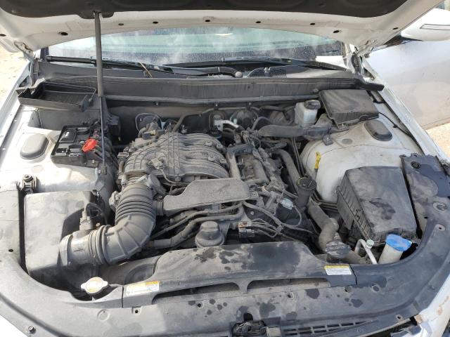 KMHGC46E59U036865 - 2009 HYUNDAI GENESIS 3.8L WHITE photo 11