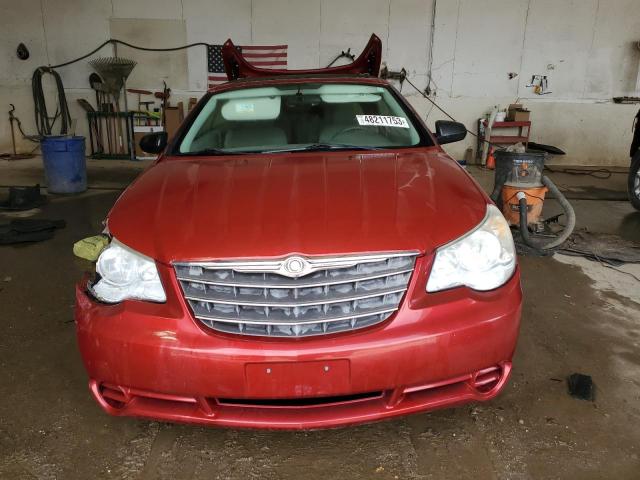 1C3LC45K38N643211 - 2008 CHRYSLER SEBRING RED photo 5