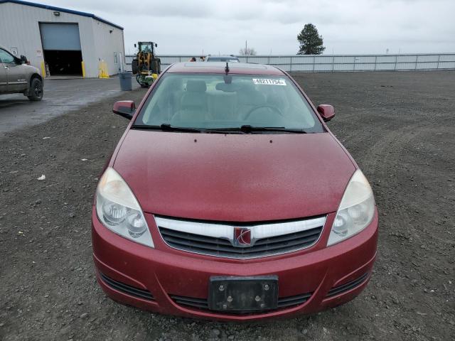 1G8ZS57N98F212365 - 2008 SATURN AURA XE RED photo 5