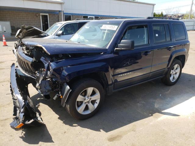 1C4NJRFB5GD697264 - 2016 JEEP PATRIOT LATITUDE BLUE photo 1