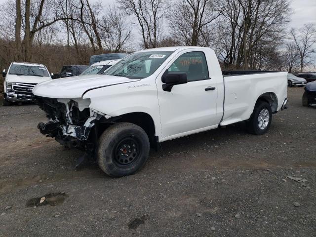 3GCNAAED5NG685846 - 2022 CHEVROLET SILVERADO C1500 WHITE photo 1