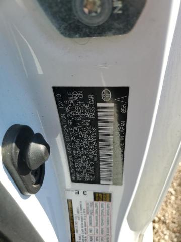 JTKJF5C72B3015781 - 2011 TOYOTA SCION TC WHITE photo 13