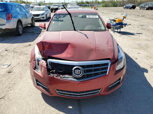 1G6AJ5SX9D0126441 - 2013 CADILLAC ATS PERFORMANCE RED photo 5