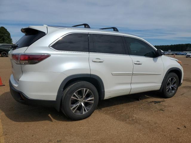 5TDKKRFH2GS155256 - 2016 TOYOTA HIGHLANDER XLE 白色 照片 3