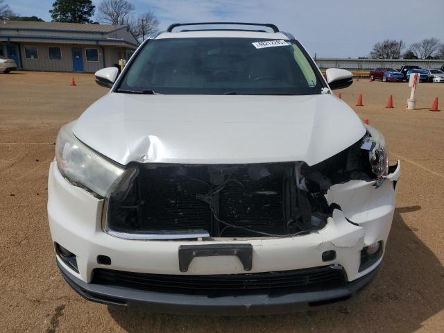 5TDKKRFH2GS155256 - 2016 TOYOTA HIGHLANDER XLE 白色 照片 5