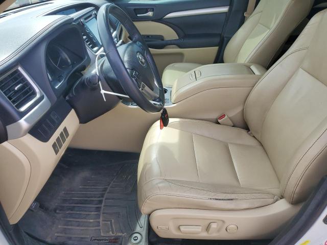 5TDKKRFH2GS155256 - 2016 TOYOTA HIGHLANDER XLE 白色 照片 7