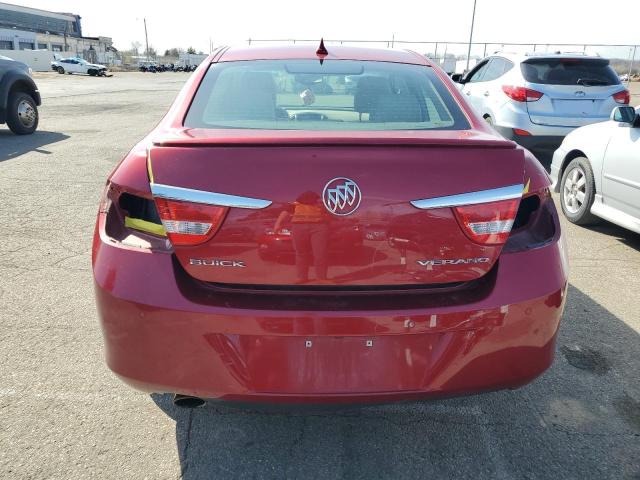 1G4PS5SK2D4255702 - 2013 BUICK VERANO RED photo 6