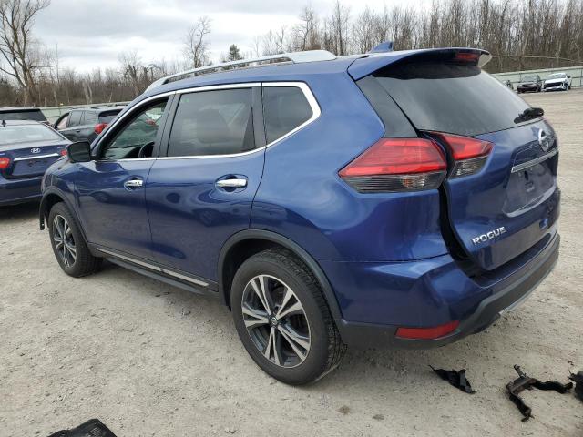 5N1AT2MV3HC787187 - 2017 NISSAN ROGUE SV BLUE photo 2