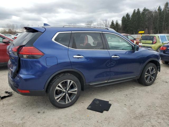 5N1AT2MV3HC787187 - 2017 NISSAN ROGUE SV BLUE photo 3