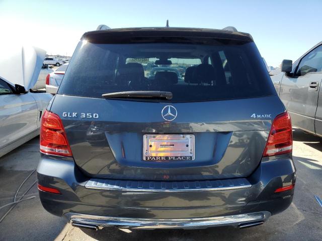 WDCGG8JB9FG363092 - 2015 MERCEDES-BENZ GLK 350 4MATIC BLUE photo 6