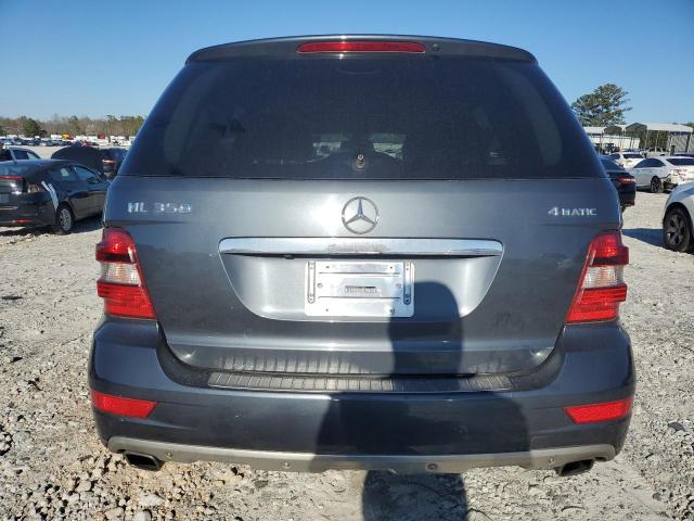 4JGBB8GB4AA571491 - 2010 MERCEDES-BENZ ML 350 4MATIC BLUE photo 6
