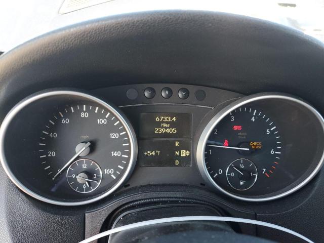 4JGBB8GB4AA571491 - 2010 MERCEDES-BENZ ML 350 4MATIC BLUE photo 9