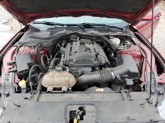1FA6P8TH3F5325765 - 2015 FORD MUSTANG RED photo 11