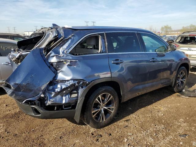 5TDJKRFH1GS227740 - 2016 TOYOTA HIGHLANDER XLE Boz foto 3