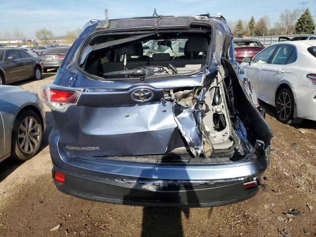 5TDJKRFH1GS227740 - 2016 TOYOTA HIGHLANDER XLE Boz foto 6
