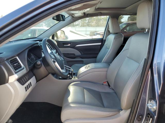 5TDJKRFH1GS227740 - 2016 TOYOTA HIGHLANDER XLE Boz foto 7