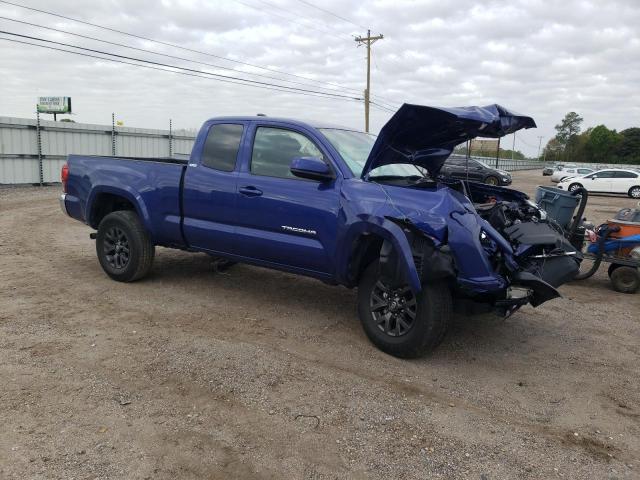 3TYSX5EN4NT013090 - 2022 TOYOTA TACOMA ACCESS CAB BLUE photo 4