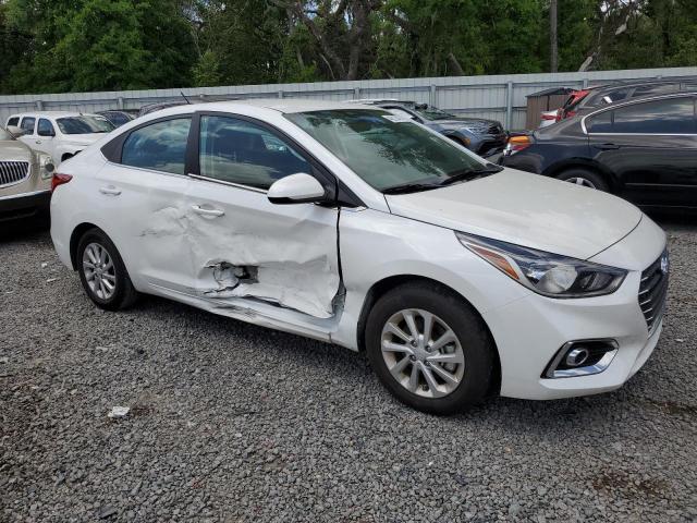 3KPC24A67NE189942 - 2022 HYUNDAI ACCENT SE WHITE photo 4