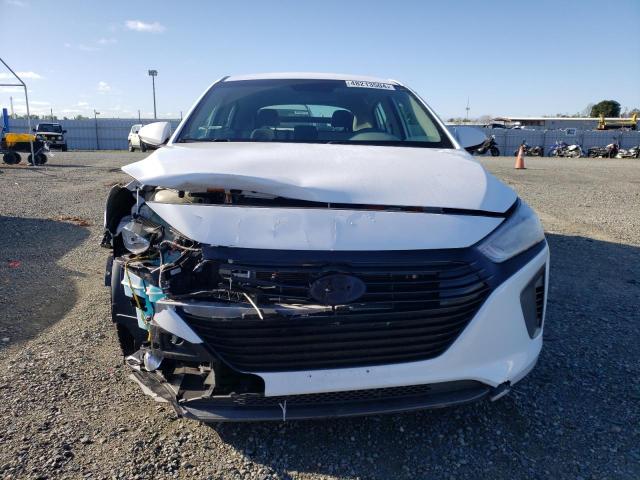 KMHC65LC9KU122801 - 2019 HYUNDAI IONIQ BLUE WHITE photo 5