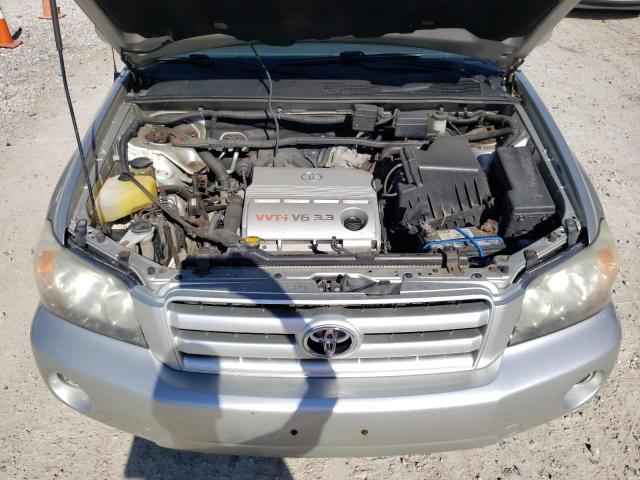 JTEHP21A470205988 - 2007 TOYOTA HIGHLANDER SPORT SILVER photo 11