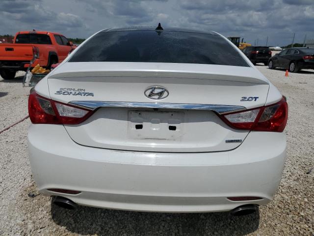 5NPEC4AB3CH405667 - 2012 HYUNDAI SONATA SE WHITE photo 6