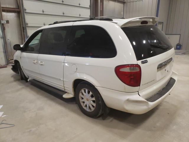 2C4GP54L12R673559 - 2002 CHRYSLER TOWN & COU LXI WHITE photo 2