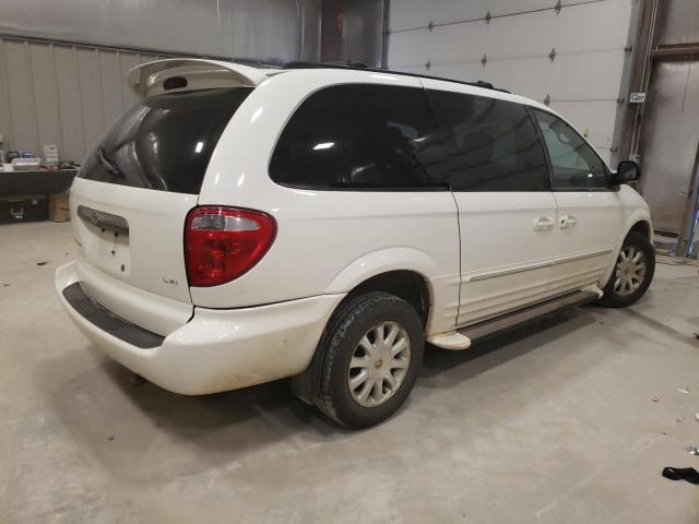 2C4GP54L12R673559 - 2002 CHRYSLER TOWN & COU LXI WHITE photo 3