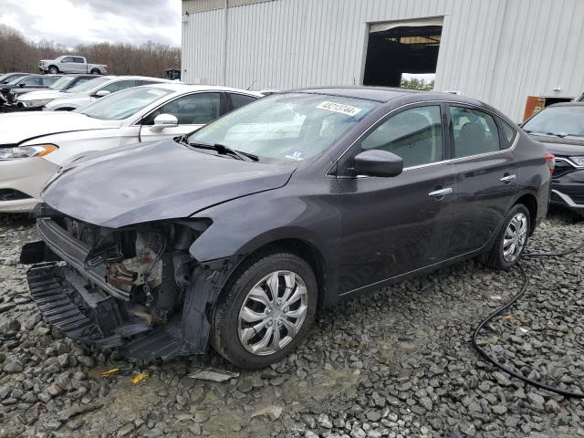 3N1AB7AP8EL672078 - 2014 NISSAN SENTRA S CHARCOAL photo 1