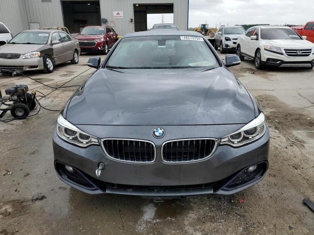 WBA4U7C36H5J54986 - 2017 BMW 430I GRAY photo 5