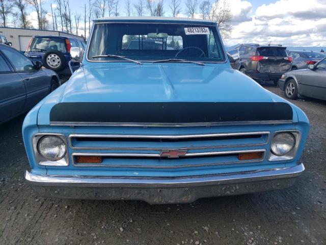 CE147Z113459 - 1967 CHEVROLET C10 PICKUP BLUE photo 5