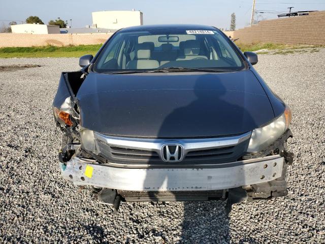 2HGFB2F58CH608658 - 2012 HONDA CIVIC LX GRAY photo 5