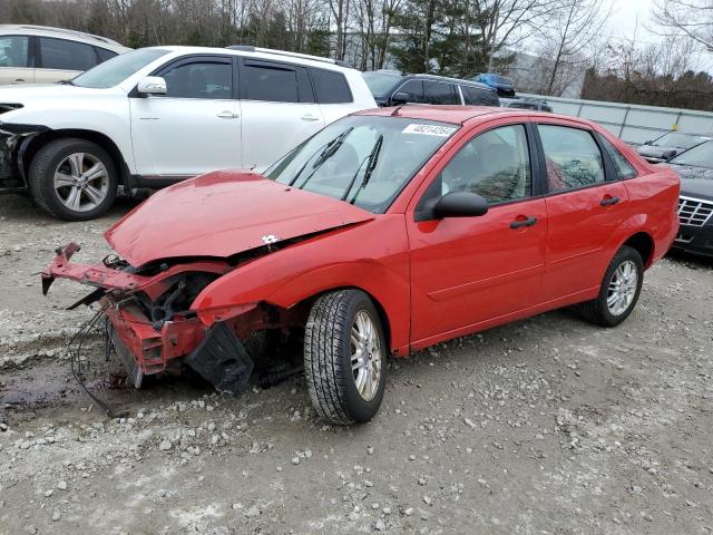 1FAFP34N55W223335 - 2005 FORD FOCUS ZX4 RED photo 1