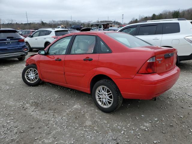 1FAFP34N55W223335 - 2005 FORD FOCUS ZX4 RED photo 2