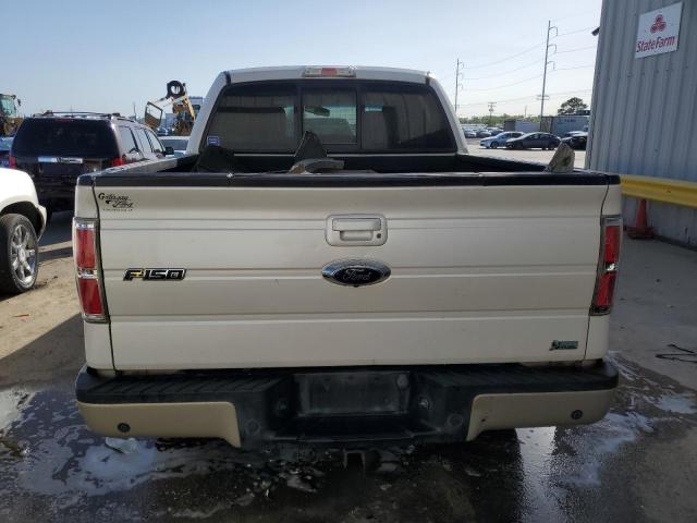 1FTFW1CV6AFC95111 - 2010 FORD F150 SUPERCREW WHITE photo 6
