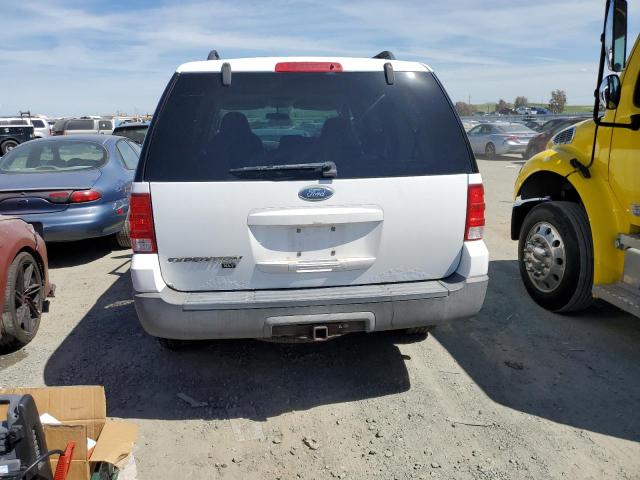 1FMPU165X6LA54629 - 2006 FORD EXPEDITION XLT WHITE photo 6