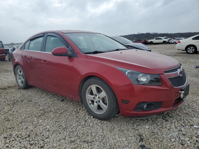 1G1PC5SB8D7261271 - 2013 CHEVROLET CRUZE LT BURGUNDY photo 4