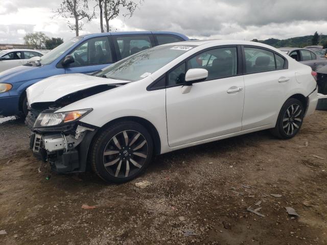 19XFB2F91FE218857 - 2015 HONDA CIVIC EXL 白色 照片 1