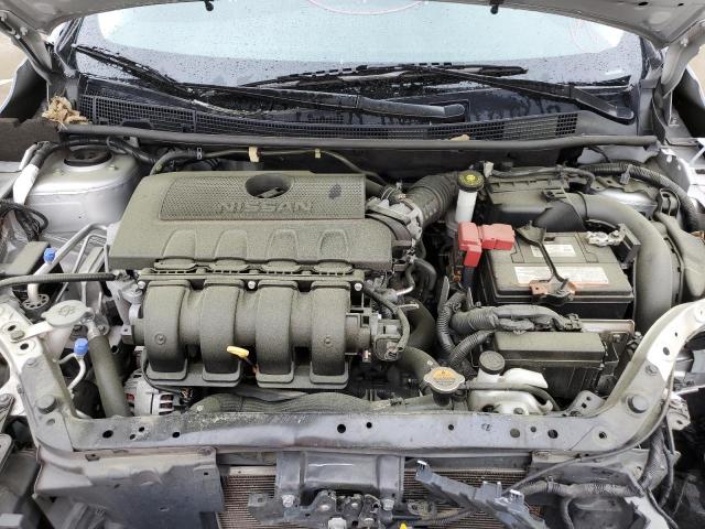 3N1AB7AP5KY371248 - 2019 NISSAN SENTRA S SILVER photo 11