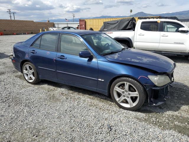 JTHBD192050095513 - 2005 LEXUS IS 300 BLUE photo 4