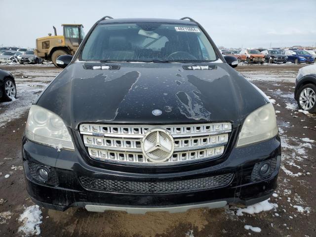 4JGBB86E48A361477 - 2008 MERCEDES-BENZ ML 350 BLACK photo 5