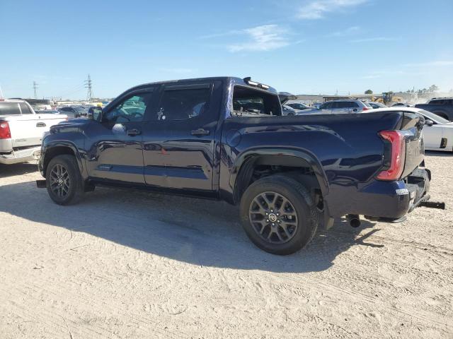 5TFNC5AB5PX002452 - 2023 TOYOTA TUNDRA CREWMAX PLATINUM ლურჯი ფოტო 2