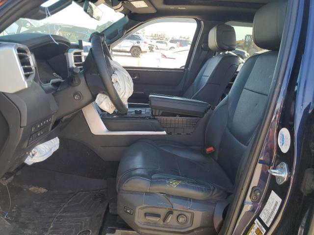 5TFNC5AB5PX002452 - 2023 TOYOTA TUNDRA CREWMAX PLATINUM ლურჯი ფოტო 7