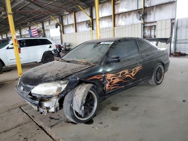 1HGEM21125L076131 - 2005 HONDA CIVIC DX VP BLACK photo 1