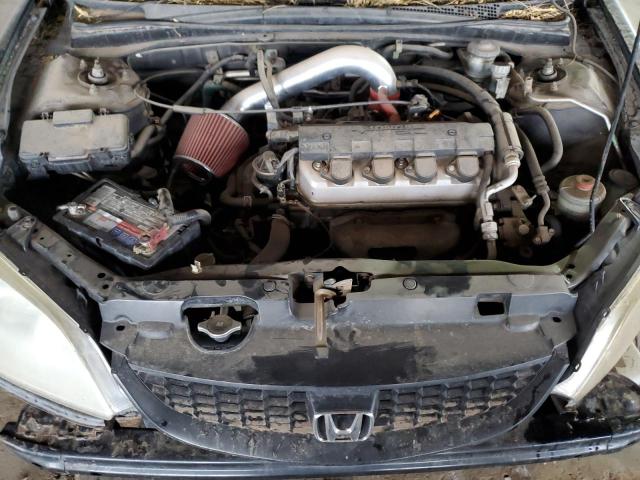 1HGEM21125L076131 - 2005 HONDA CIVIC DX VP BLACK photo 11