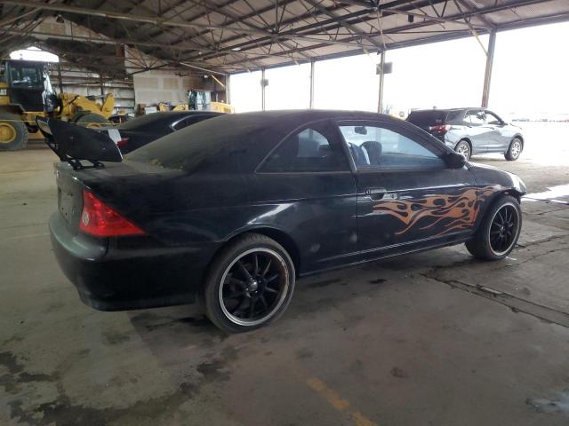 1HGEM21125L076131 - 2005 HONDA CIVIC DX VP BLACK photo 3