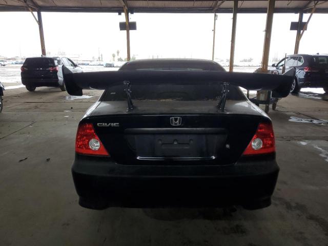 1HGEM21125L076131 - 2005 HONDA CIVIC DX VP BLACK photo 6