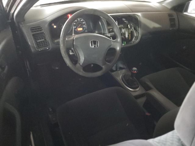 1HGEM21125L076131 - 2005 HONDA CIVIC DX VP BLACK photo 8